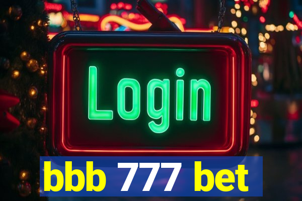 bbb 777 bet